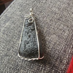 Tektite pendant